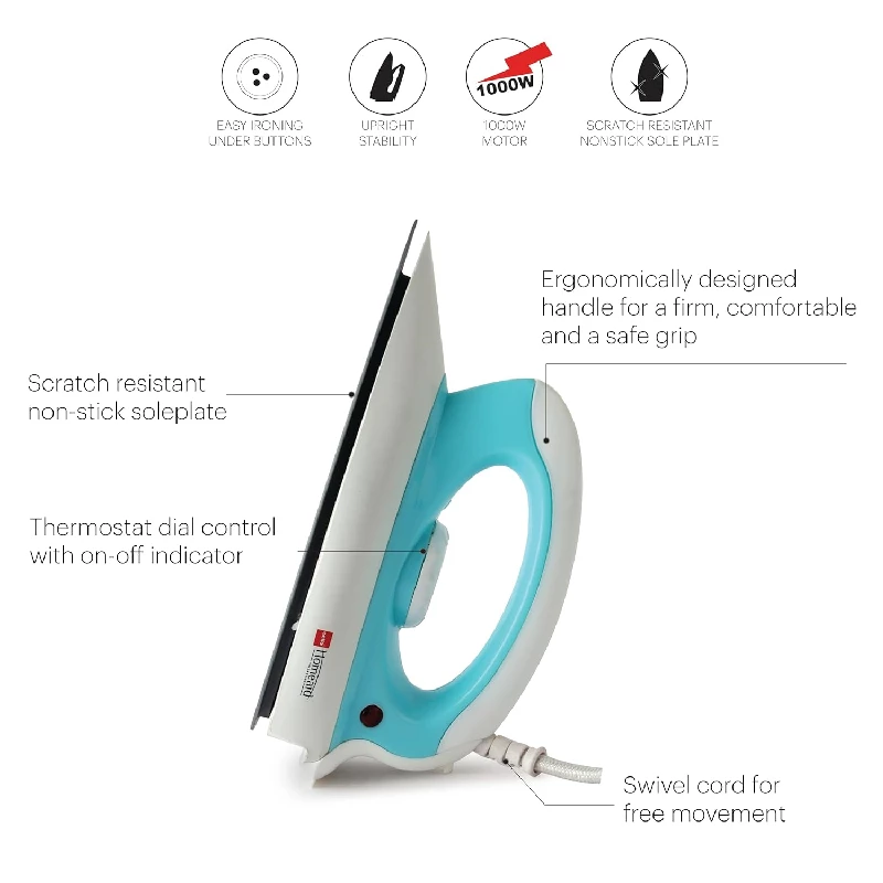 Cello 1000 Watts ‎Trio Dry Iron, 650 g-3.webp